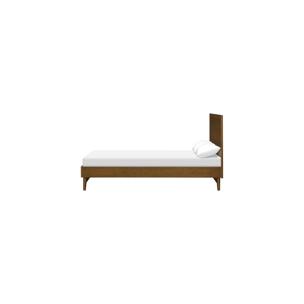 Palma Full Size Bed Frame with Headboard in Walnut