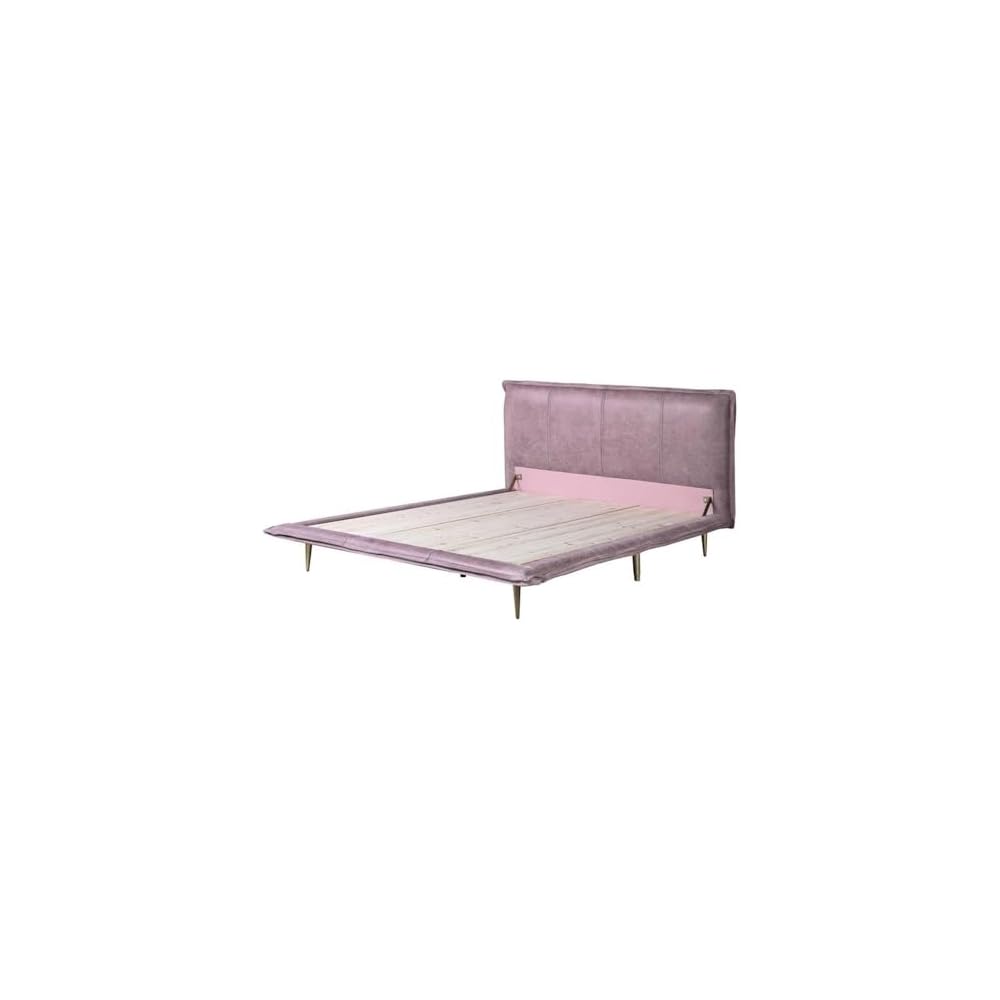 Metis Queen Bed in Pink