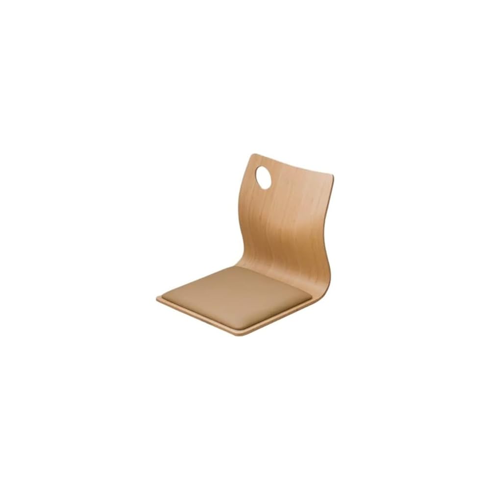 LSLYTQ Floor Chair, Chair with Back Support, Meditation Floor Sitting Chair Legless Lazy Sofa Chair, Bay Window Balcony Living Room Tea Room Chair Floor Seat Meditation Chair