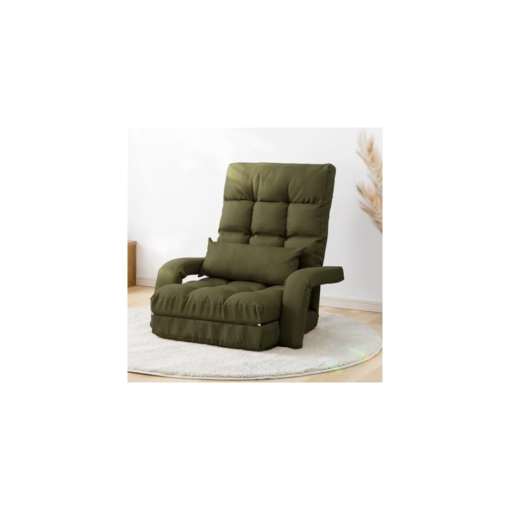 Iris Plaza YC-8013A-1 Swivel Chair with Armrest, Charcoal