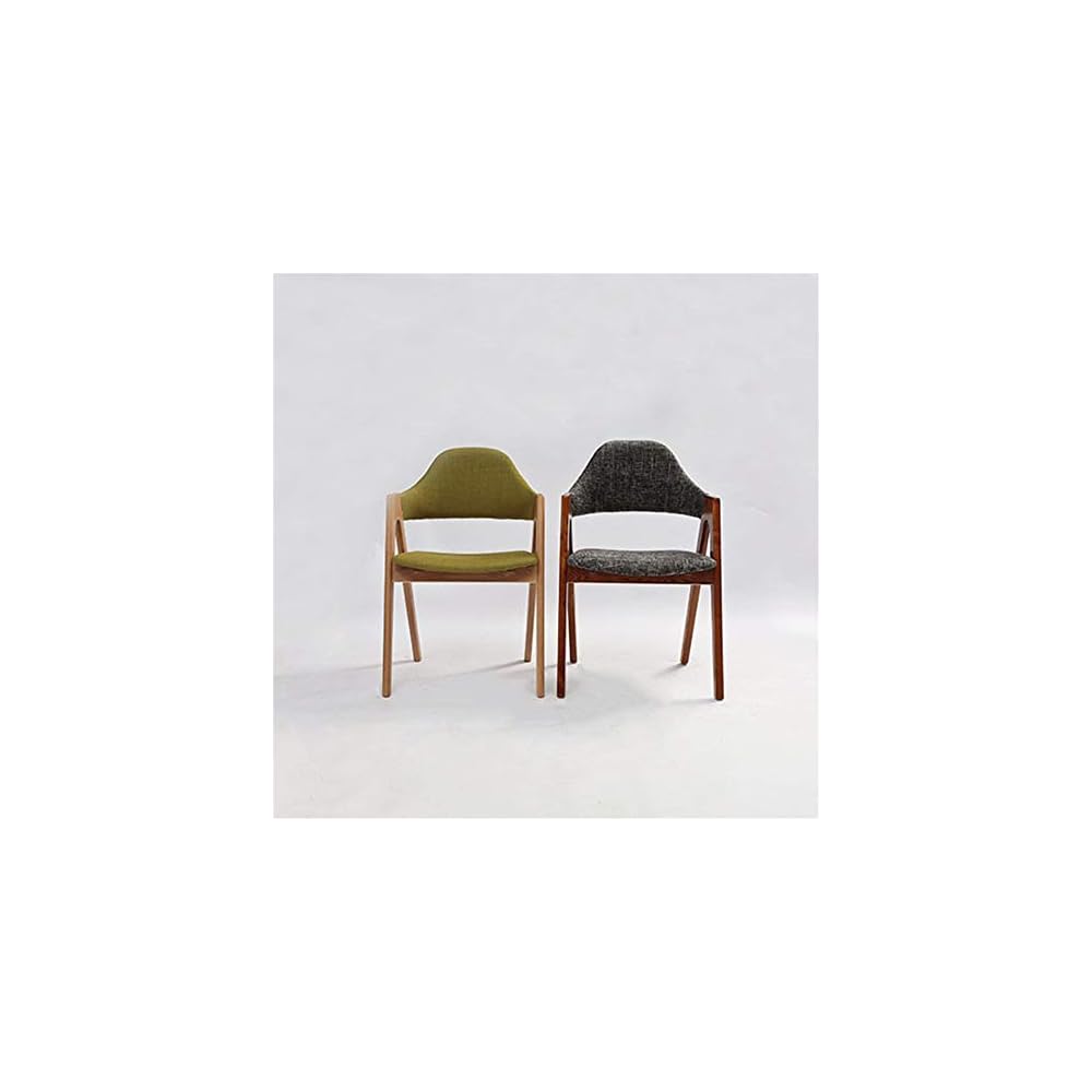 Renovation House Floor Chair Solid Wood Chair Chair Sofa Chair in Solid Wood Recliner for Bedroom Dining Living Room Office (Color : Black Size : 80 * 45 * 48cm)