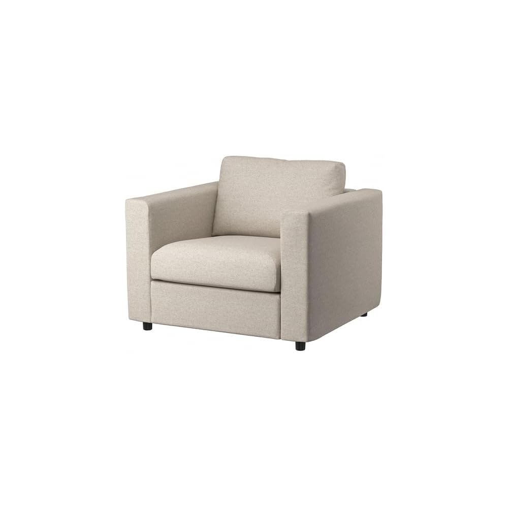 VIMLE Armchair, Gunnared beige