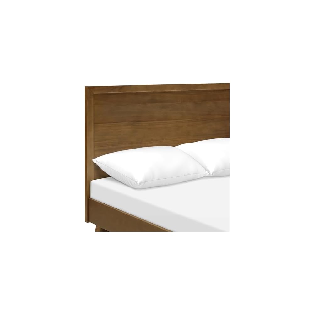 Palma Full Size Bed Frame with Headboard in Walnut
