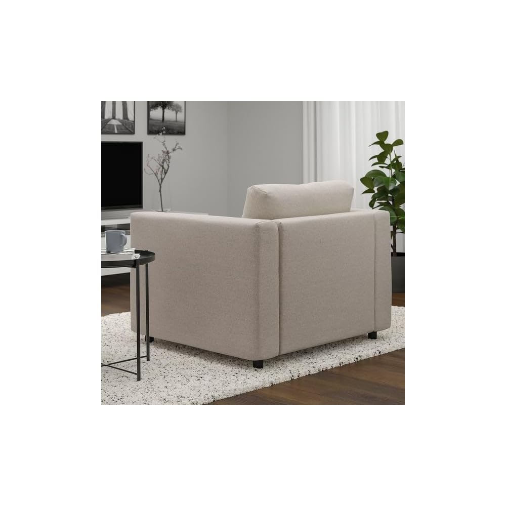 VIMLE Armchair, Gunnared beige