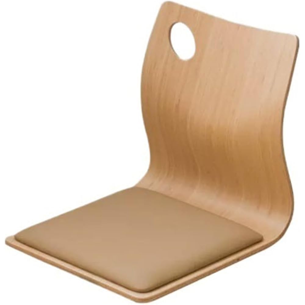 LSLYTQ Floor Chair, Chair with Back Support, Meditation Floor Sitting Chair Legless Lazy Sofa Chair, Bay Window Balcony Living Room Tea Room Chair Floor Seat Meditation Chair