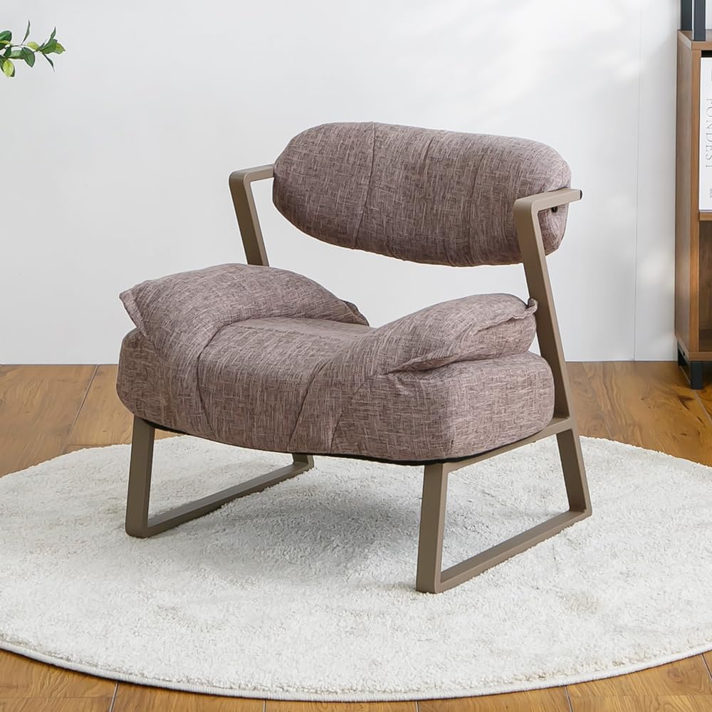 Iris Plaza A-Rave YSA-H Relaxed Chair, High Type, Brown