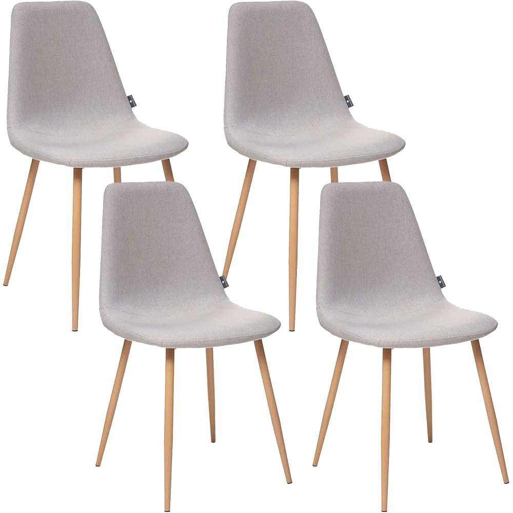 Set of 4 Scandinavian Style Chairs